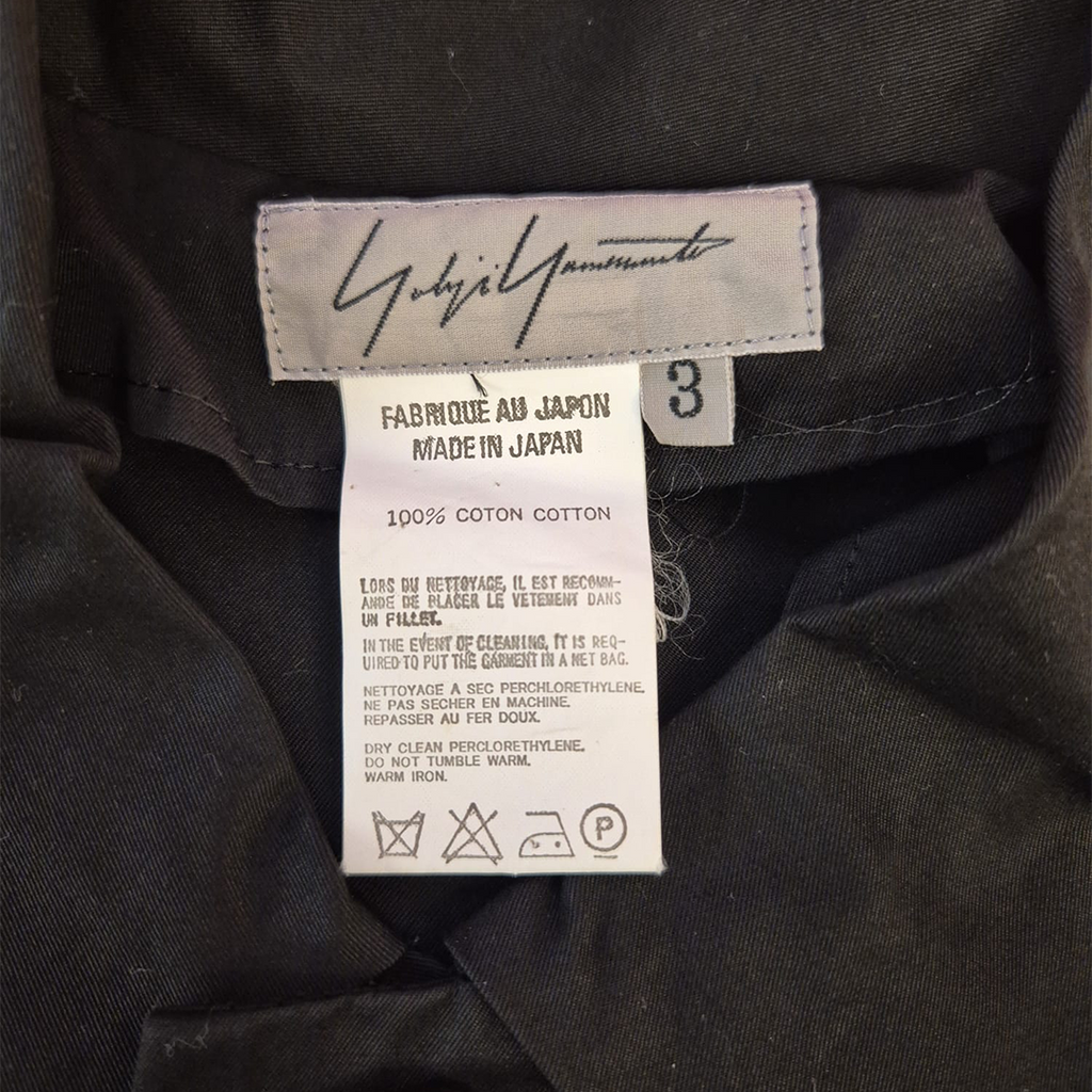 Yohji Yamamoto Black Light Jacket (3)