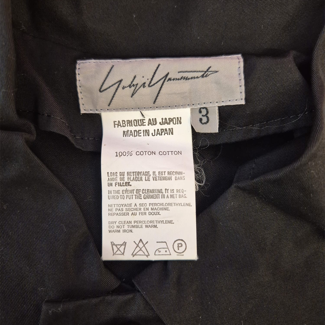 Yohji Yamamoto Black Light Jacket (3)