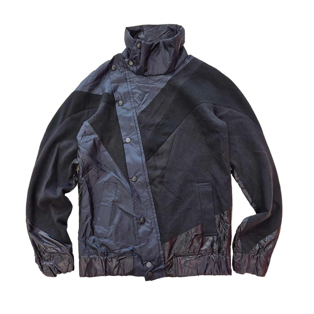 Yoshio Kubo Mountain Panelled Asymmetrical Zip Jacket (2)