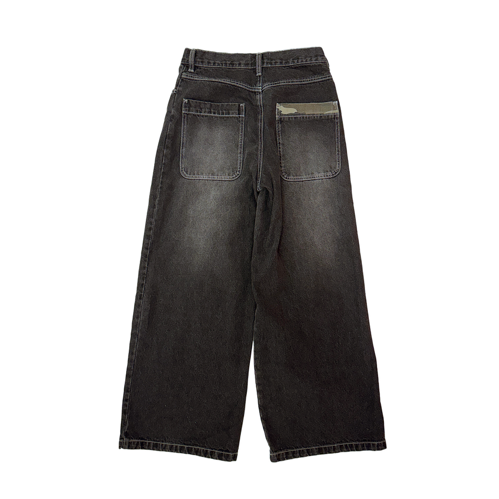 Younger Song Camo Patch Pants (S)