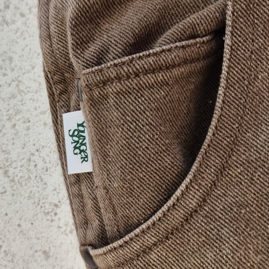 Younger Song Brown Cargo Pants (M)