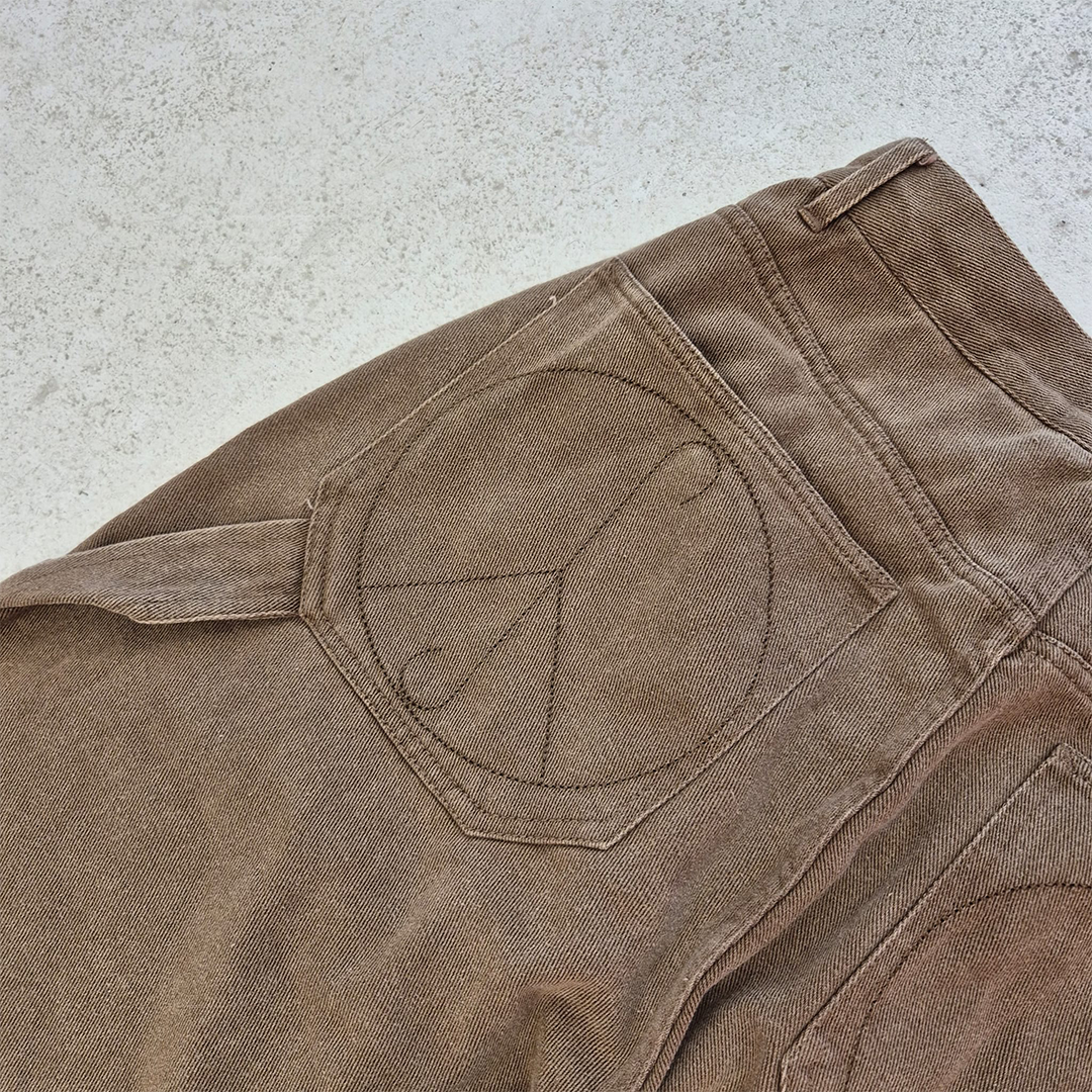 Younger Song Brown Cargo Pants (M)