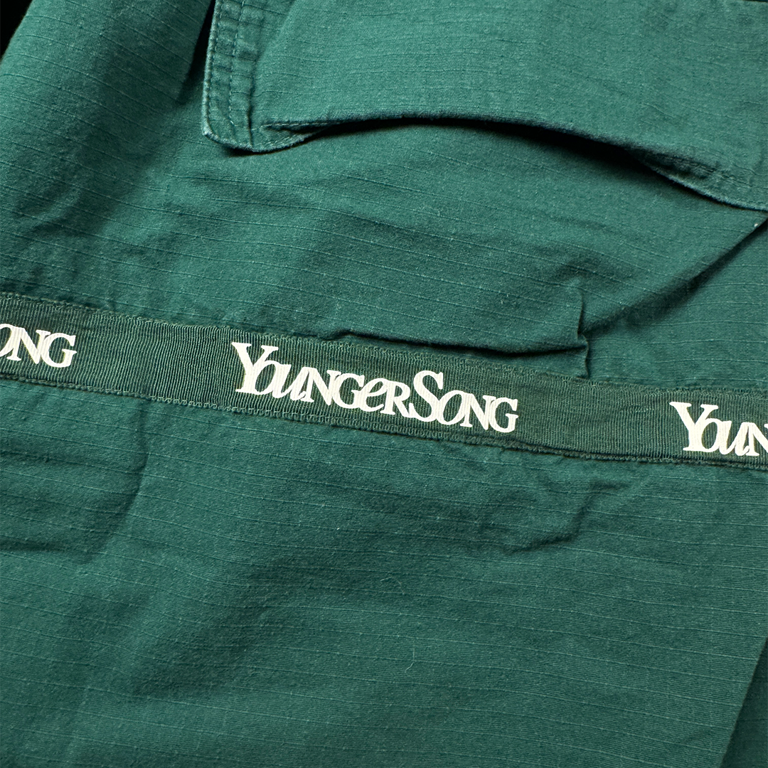 Younger Song Green Cargo Pants (S)