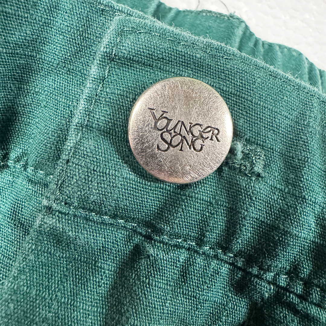 Younger Song Green Cargo Pants (S)