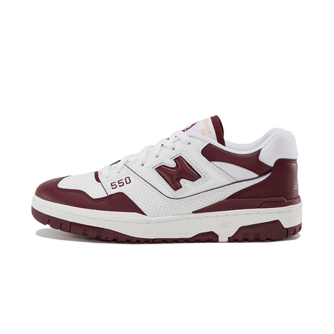 New Balance 550 White Burgundy