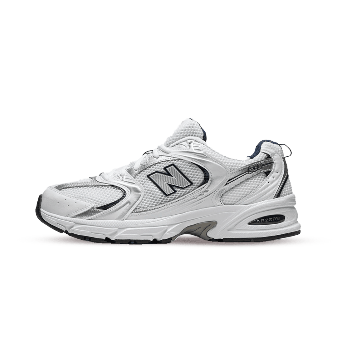 New Balance 530 White Silver Navy